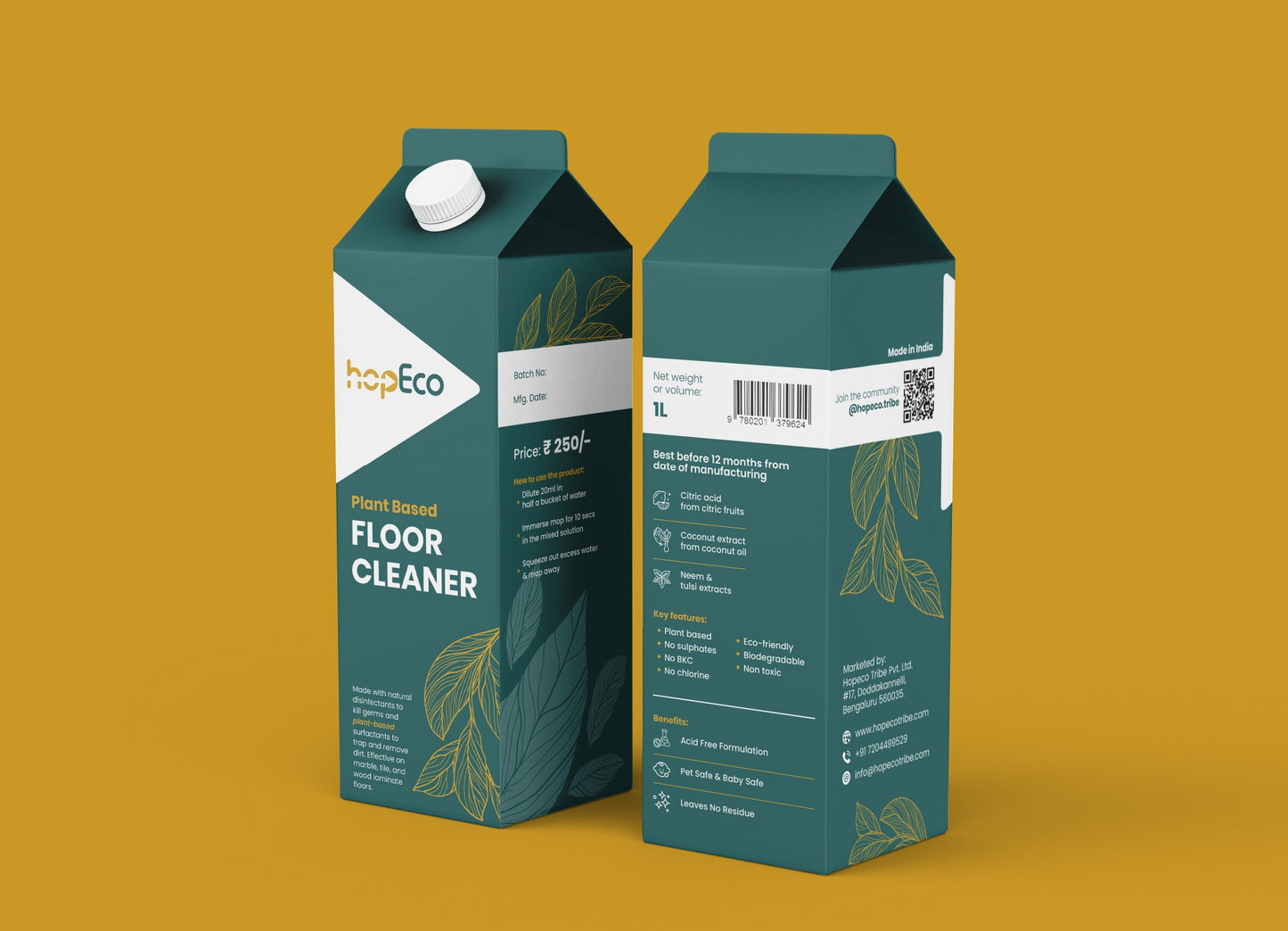 Natural Floor Cleaner Liquid