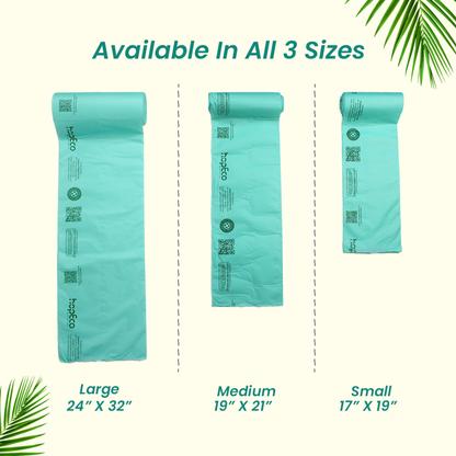 Garbage Bag - Large, pack of 3