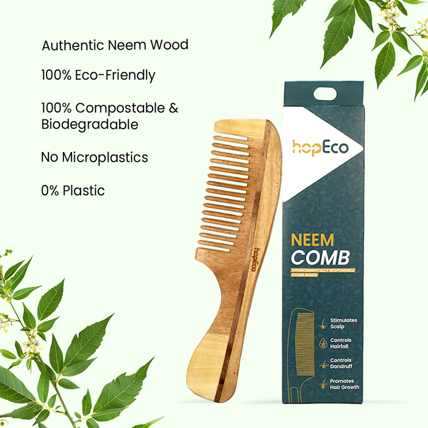 Neem Comb - Pack of 2