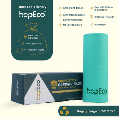 Garbage Bag - Large, Pack of 6